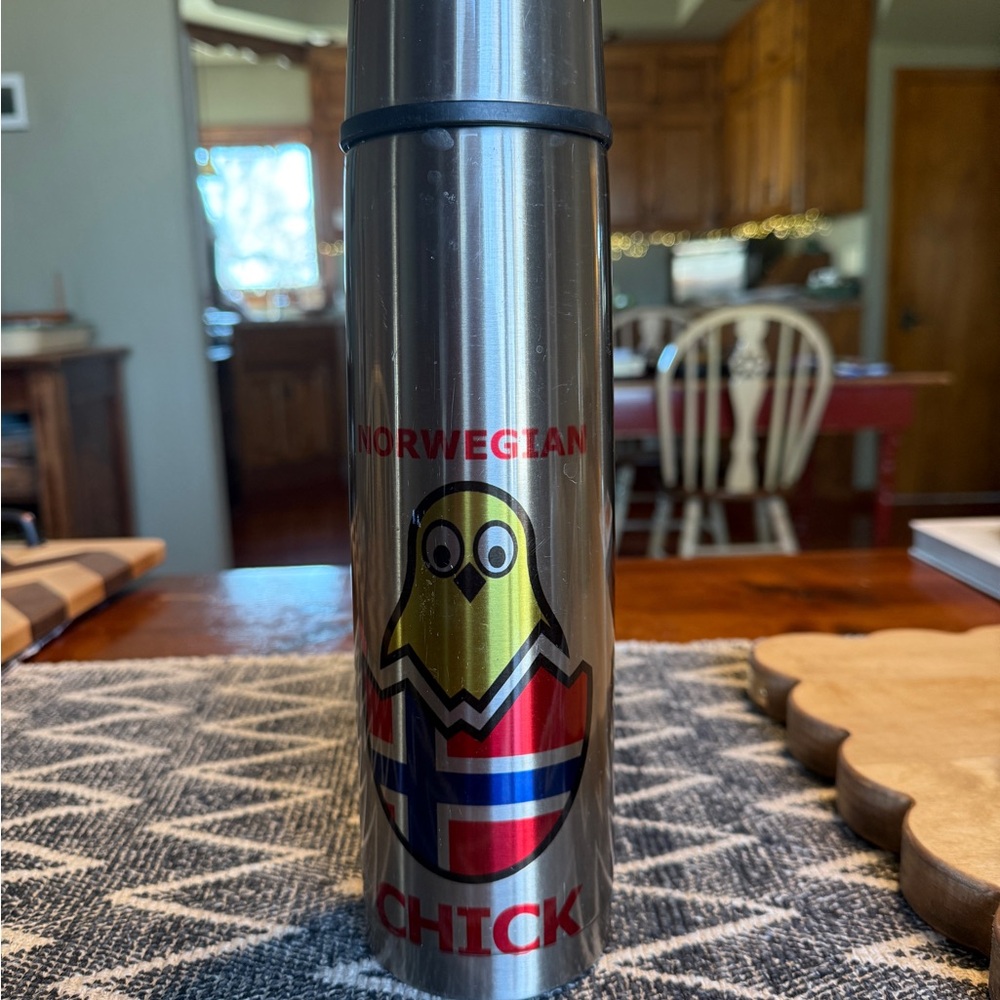 Norwegian Chick Stainless Steel Thermos